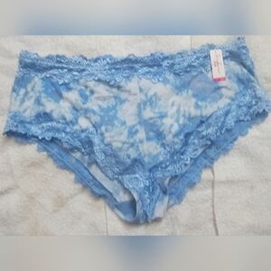 ASHLEY STEWART Blue Tie Dye Panties 18/20
